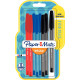 Blister de 8 stylos bille Papermate InkJoy 100 assortis 