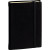 Carnet uni SILK 10 x15cm noir