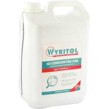 Bidon wyritol nettoyant désinfectant concentré multi-usage 5 litres senteur pin