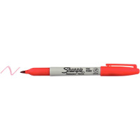 Marqueur Sharpie pointe fine ogive rouge 