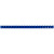 Boîte de 100 reliures plastiques couleur Ø 16mm bleu