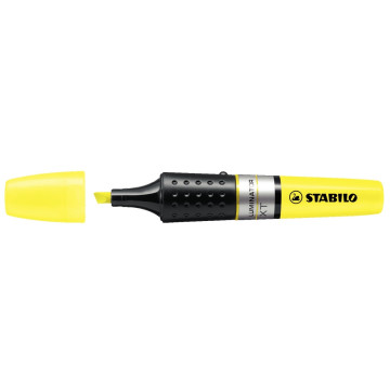 Surligneur Luminator encre liquide fluorescente à niveau visible jaune