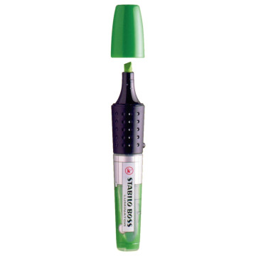 Surligneur Luminator encre liquide fluorescente à niveau visible vert