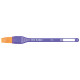 Brosse KAMIKAZE N° 18 poils synthétiques très résistants manche plastique solide ( sans PVC )