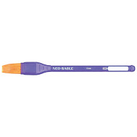 Brosse KAMIKAZE N° 18 poils synthétiques très résistants manche plastique solide ( sans PVC ) 