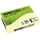 Ramette de 500 feuilles de papier recyclé 80g de format A4 jaune EVERCOLOR 