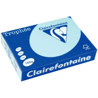 Paquet de 250 feuilles de papier 160g de format A3 bleu alizé TROPHEE CLAIREFONTAINE 