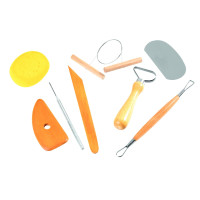 Kit du potier 8 outils indispensables à l'initiation au modelage 