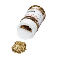 Pot de 60 g de paillettes scintillantes or 