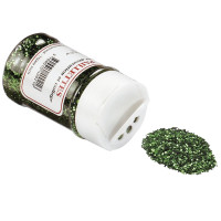 Pot de 60 g de paillettes scintillantes vert 