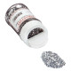 Pot de 60 g de paillettes scintillantes argent 