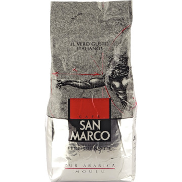 Paquet 1kg de café moulu SAN MARCO