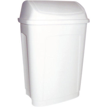 Poubelle plastique couvercle basculant 10 litres