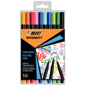 Pack de 10 feutres Intensity fine