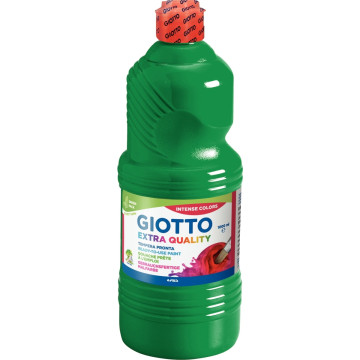 Flacon de 1L de gouache liquide GIOTTO, vert foncé