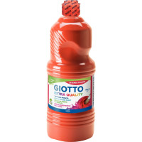 Flacon de 1L de gouache liquide GIOTTO rouge écarlate 