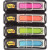 Carte de 4x24 marque-pages flèches post-it couleurs fun assorties