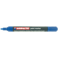 Marqueur peinture permanente E 790 pointe ogive bleu 