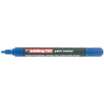 Marqueur peinture permanente E 790 pointe ogive bleu