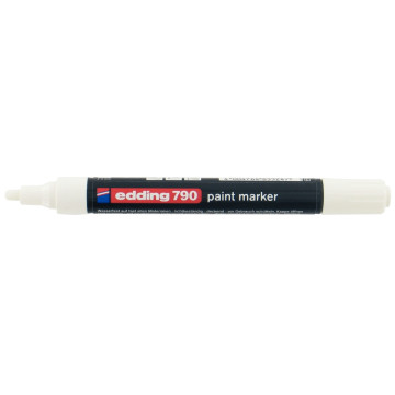 Marqueur peinture permanente E 790 pointe ogive blanc