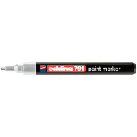 Marqueur peinture permanente E 791 pointe ogive argent 