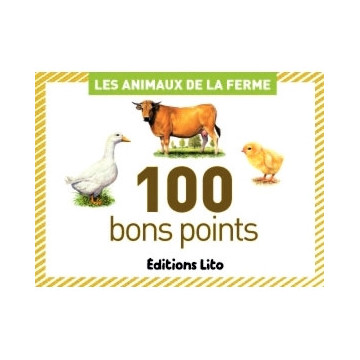 Boite de 100 images Les animaux de la ferme