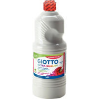 Flacon de 1L de gouache liquide GIOTTO blanc 