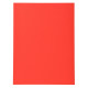 Paquet de 100 chemises 220g FOREVER, format 24x32 cm, rouge