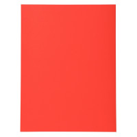 Paquet de 100 chemises 220g FOREVER, format 24x32 cm, rouge 