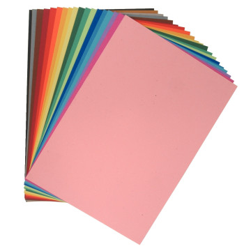 Paquet de 10 feuilles papier dessin couleur format 50x65 cm 160 g parme