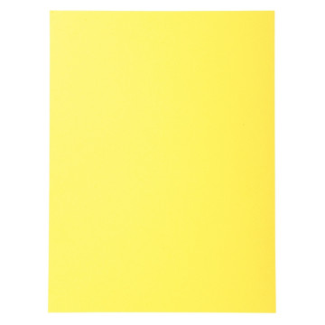 Paquet de 100 chemises 220g FOREVER, format 24x32 cm, jaune