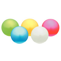 Lot de 5 ballons eveil 18cm pastel 