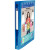Classeur personnalisable POLYVISION en polypropylène, dos 30 mm, pour format A4, bleu