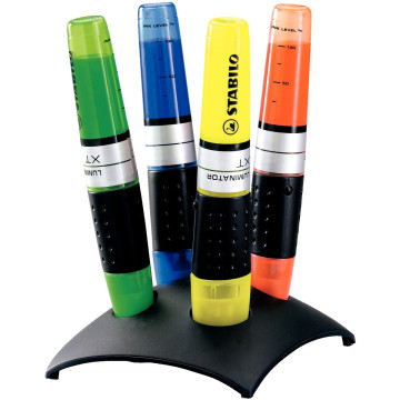 Set de 4 surligneurs Luminator assortis