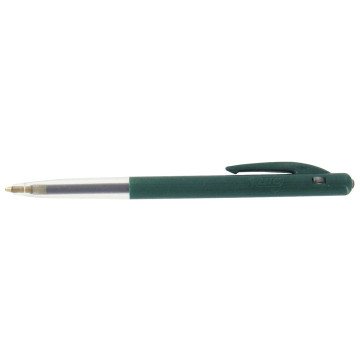 Stylo bille M10 rétractable pointe moyenne vert