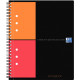 Cahier à reliure intégrale ACTIVEBOOK 160 pages perforées, format A5+, quadrillé 5x5 