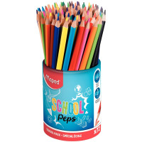 Pot de 72 crayons de couleur School'Peps 