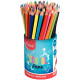 Pot de 72 crayons de couleur School'Peps 