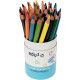 Pot de 36 crayons jumbo hexagonaux 