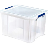 Boîte de rangement Prostore 36 litres transparent 