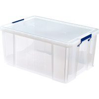 Boîte de rangement Prostore 70 litres transparent 