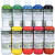 Lot de 10 flacons 250 ml de peinture acrylique O'COLOR, couleurs assorties