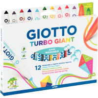 Etui de 12 feutres Giotto Turbo Giant 