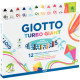 Etui de 12 feutres Giotto Turbo Giant