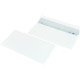 Boîte de 500 enveloppes blanches DL 110x220 90g/m²  bande de protection 