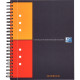 Cahier à reliure intégrale NOTEBOOK SCRIBZEE format A5+ quadrillé 5x5, 160 pages perforées 