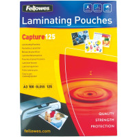 Boite de 100 pochettes à plastifier format 303x426mm pour document A3 ép 125µ 