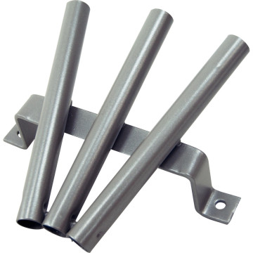 Porte-drapeaux mural rond 3 drapeaux