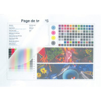 Boite de 100 pochettes à plastifier format 216x303mm pour document A4 ép 75/80µ 