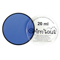 Galet de 20 ml de maquillage aquarellable GRIM'TOUT bleu vif 